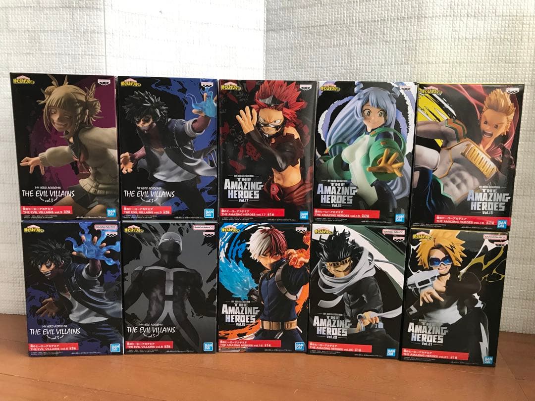 僕のヒーローアカデミアフィギュア　AMAZING HEROES他　11点セット