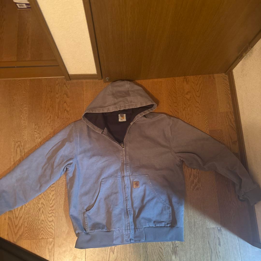 Carhartt グレー フード付きアクティブジャケット