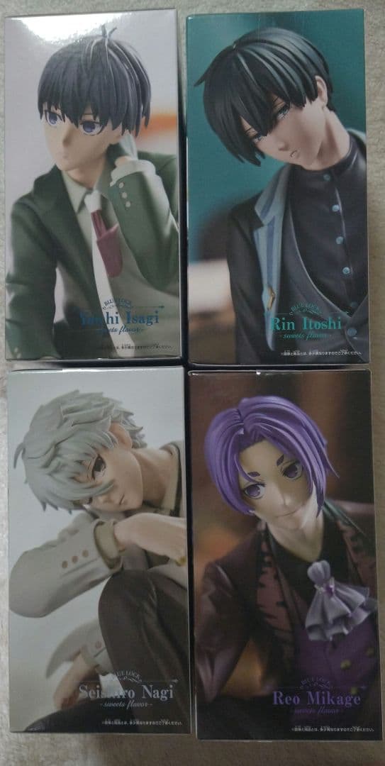 【ブルーロック】フィギュア４体セット