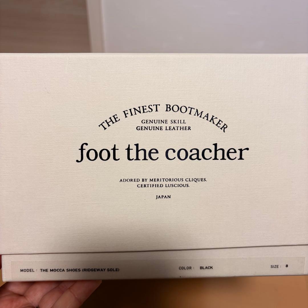 foot the coacher THE MOCCA SHOES サイズ8