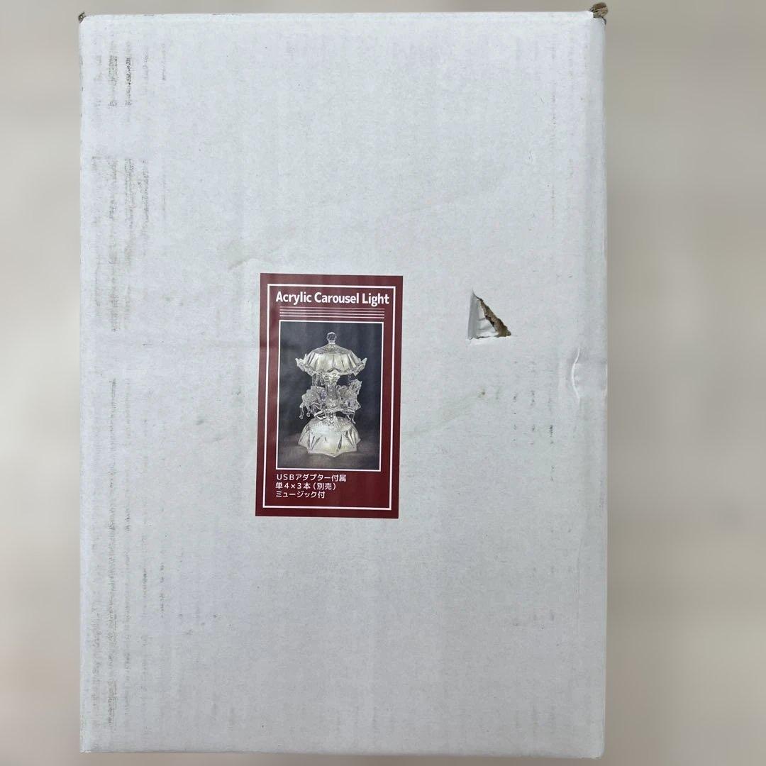 12485 南貿易 アクリル製メリーゴーランド (