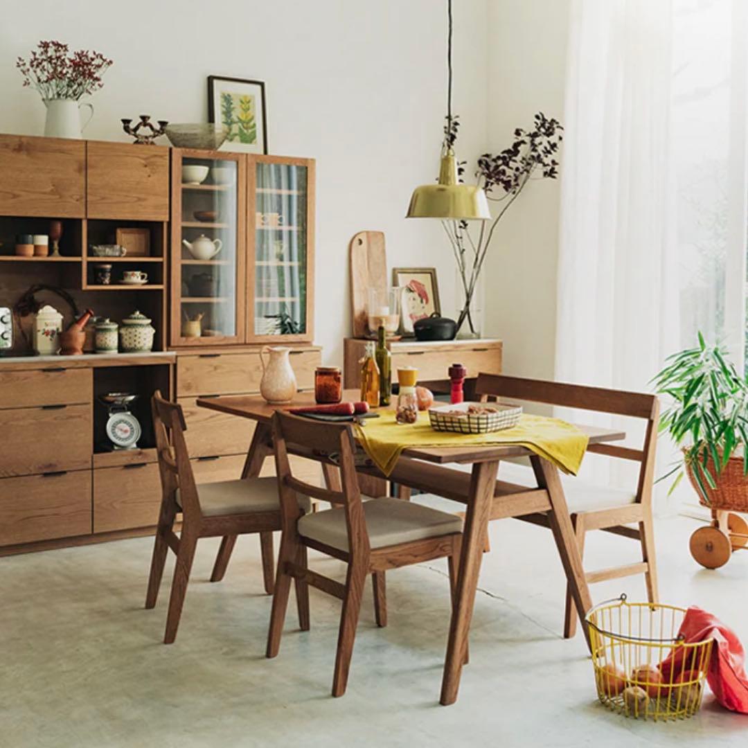 【unico】ダイニングテーブル ADDAY W1500