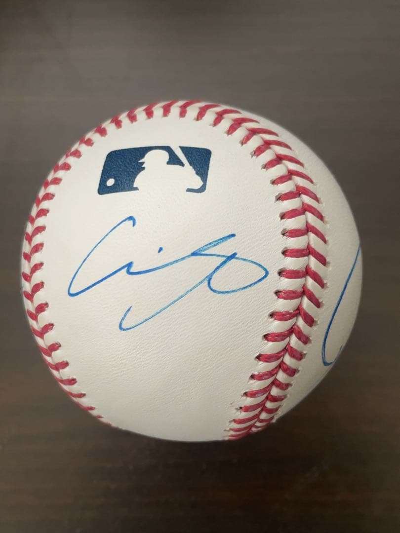 大谷翔平、山本由伸、佐々木朗希　トリプル直筆サインボール