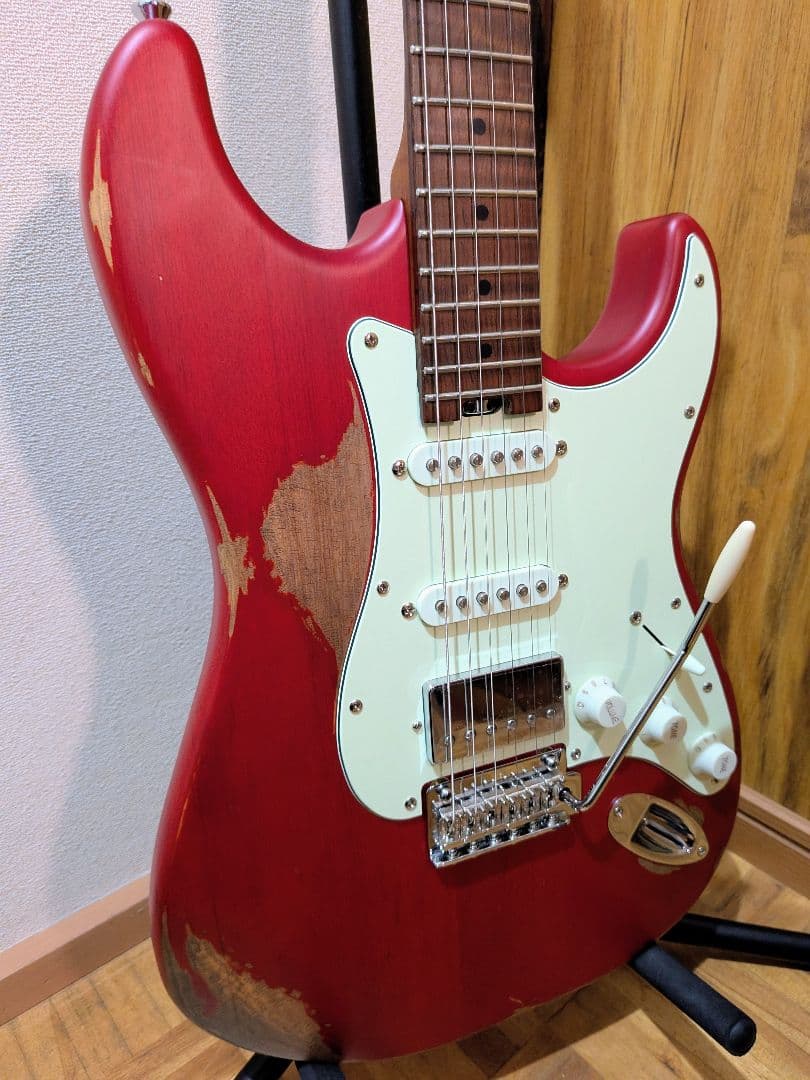 【生産終了】バッカス ストラト SSH グローバルシリーズ レリック加工