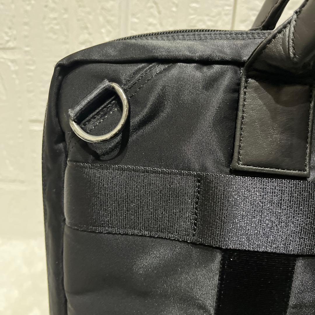 【美品】ポータータイム ビジネスバッグ 2way A4可 ブラック 吉田カバン