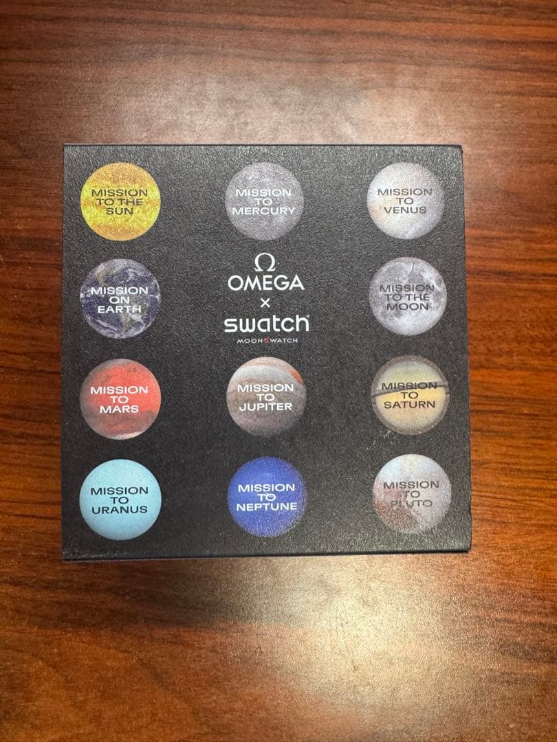 オメガ　スウォッチ　MISSION TO THE MOON