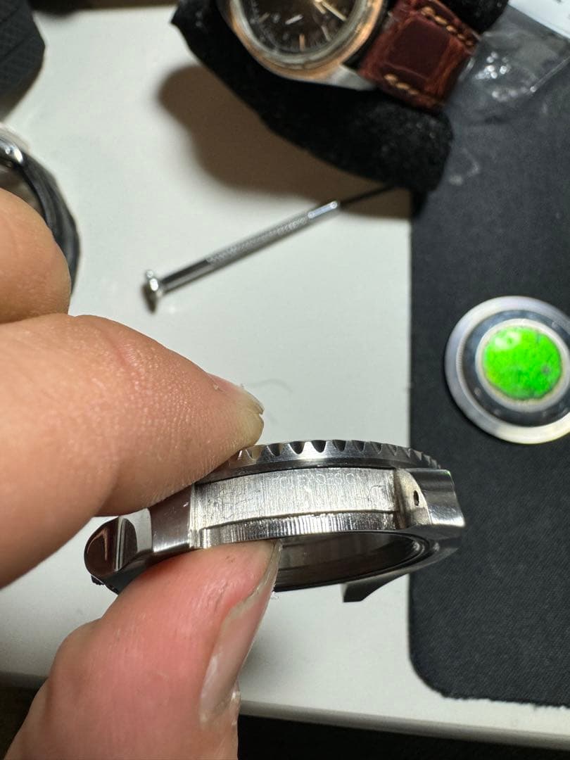 11610lv サブマリーナ　ケース　刻印あり　3135？　サファイア風防付き