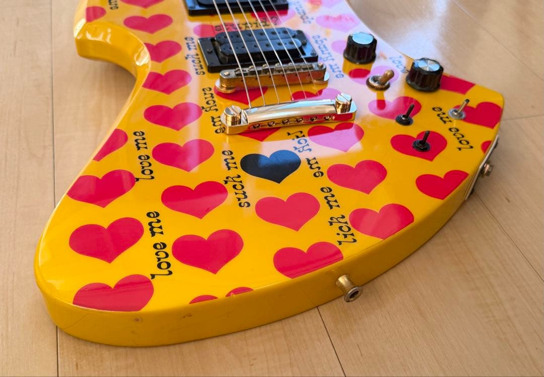 値下げ／Burny MG-145／イエローハート／FERNANDES／注釈あり