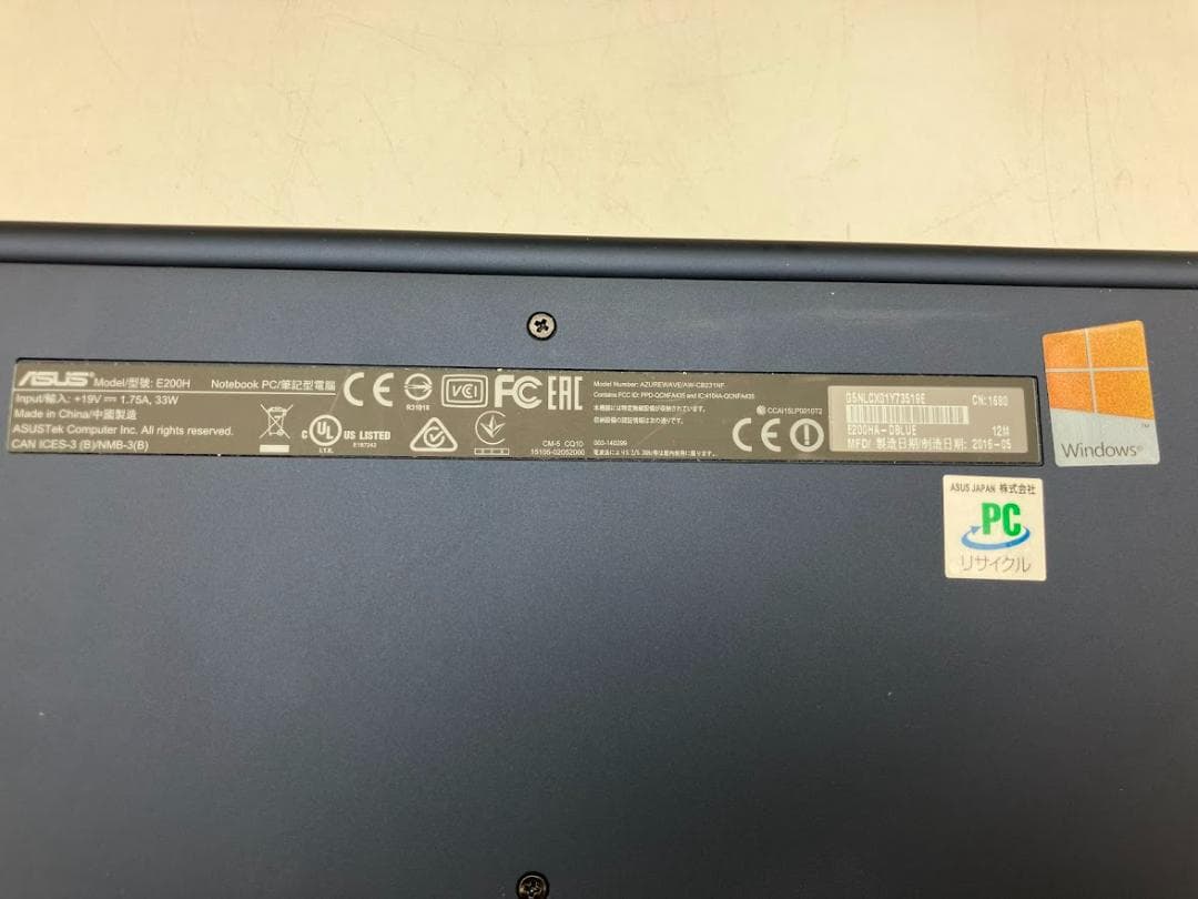 ASUS ノートパソコン ACアダプター付き