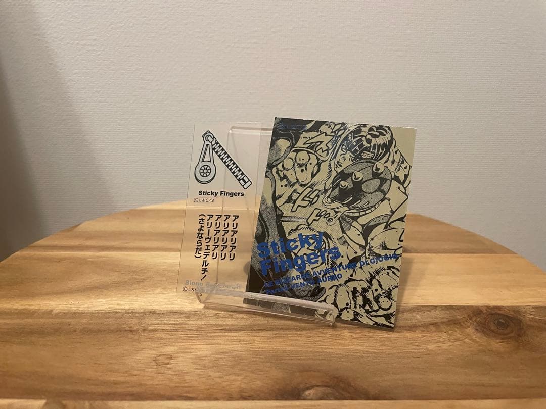 ジョジョリアルペイントシート　ブチャラティ　スティッキーフィンガー