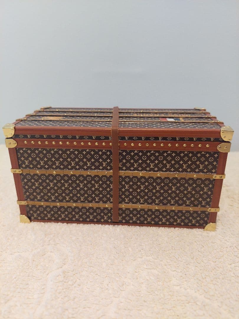 LOUISVUITTONノベルティミスフランスモノグラムトランクペーパーウェイト