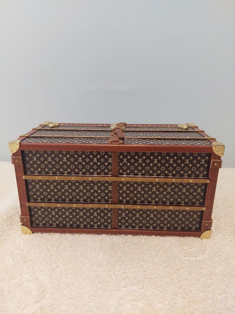 LOUISVUITTONノベルティミスフランスモノグラムトランクペーパーウェイト