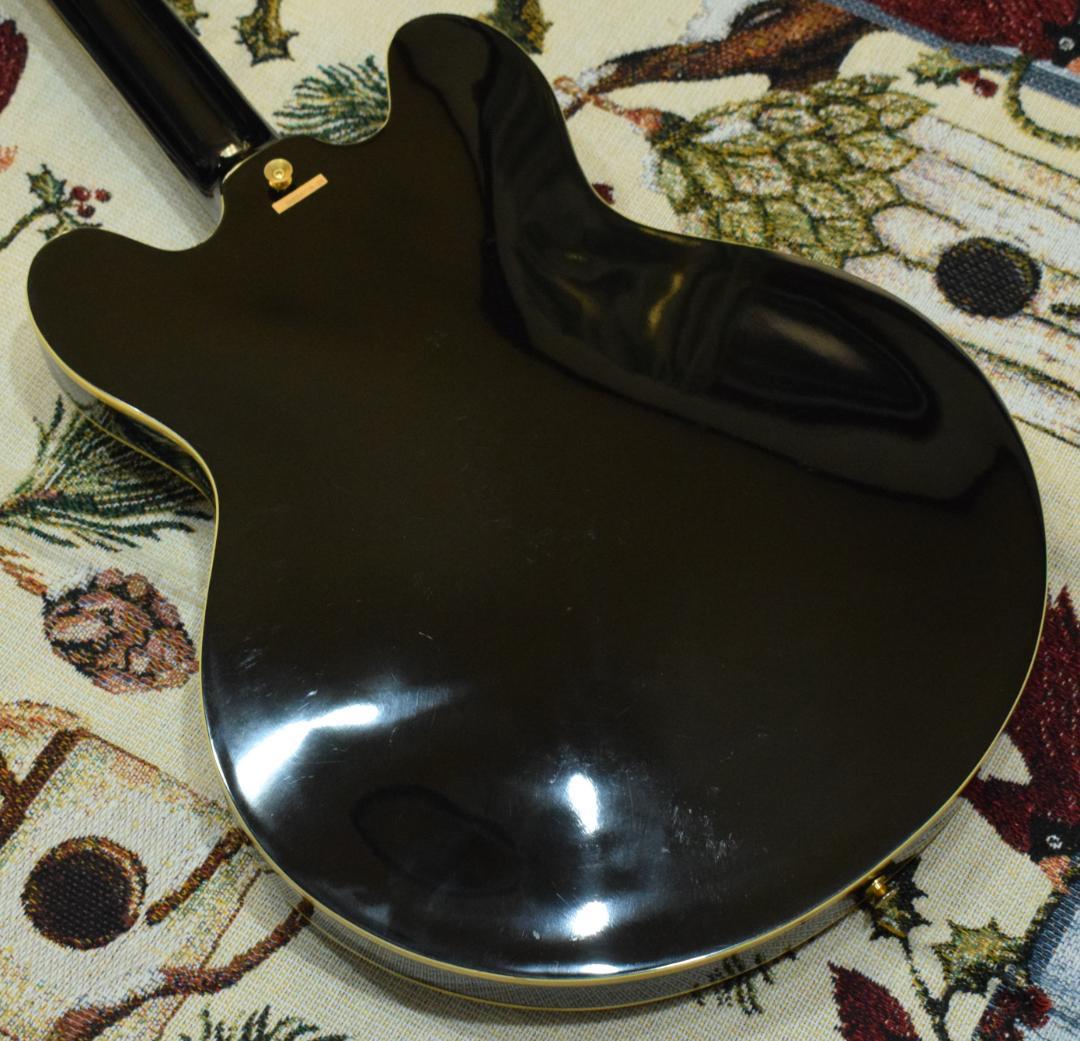 Epiphone Sheraton II セミアコ Black ケース付き