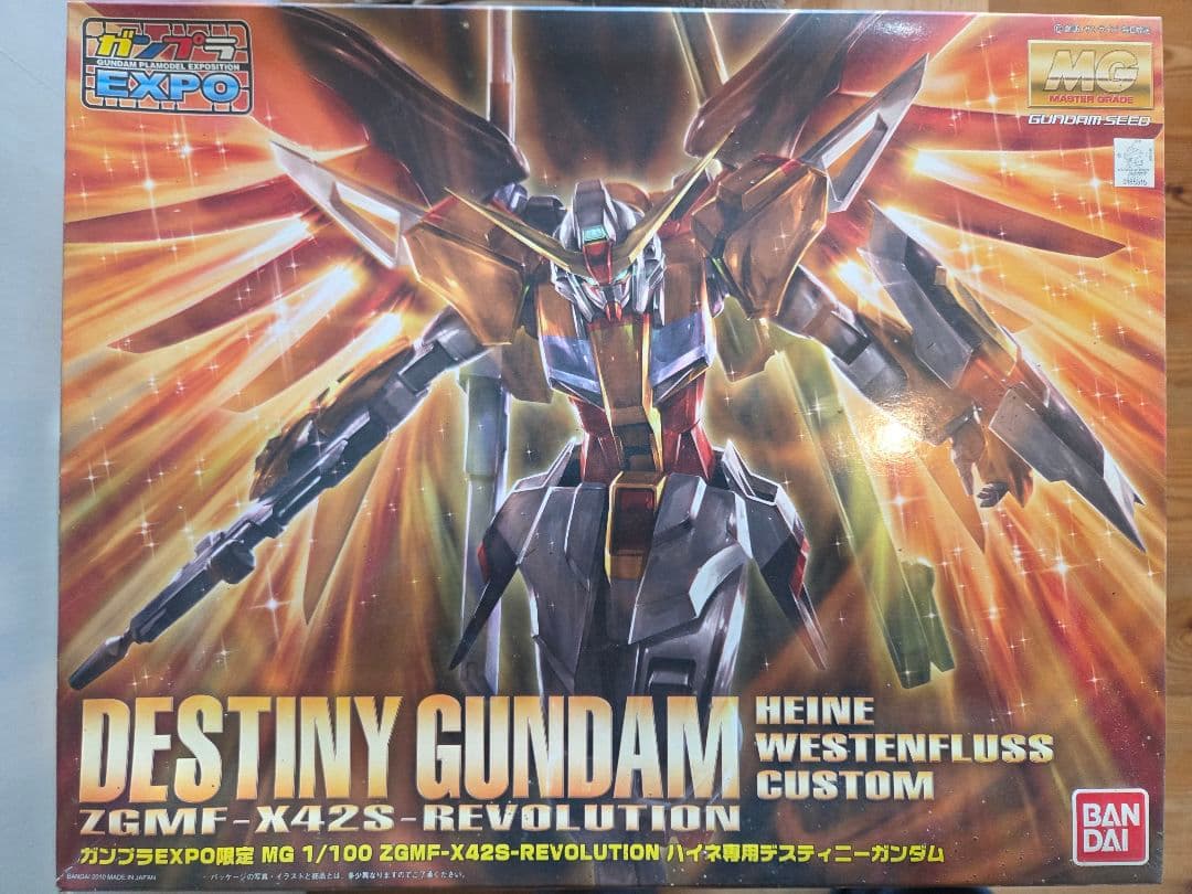 MG ガンプラEXPO限定 ハイネ専用デスティニーガンダム 1/100スケール