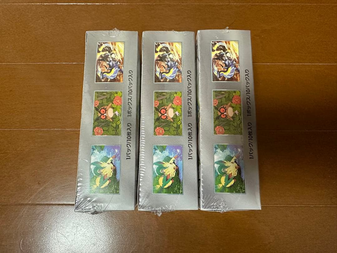 ポケモンカード　テラスタルフェスex 3ボックス　まとめ売り