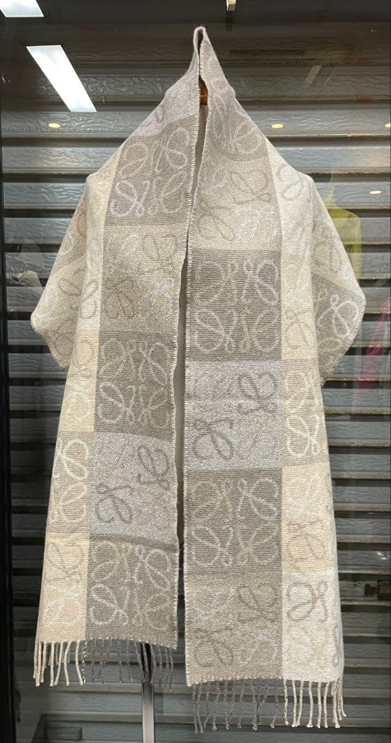 【美品】LOEWEロエベ　ウール/カシミヤ　マフラー　❤︎