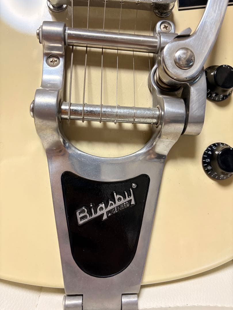 Blitz レスポールタイプ　エレキギター 奥田民生　ビグズビー搭載