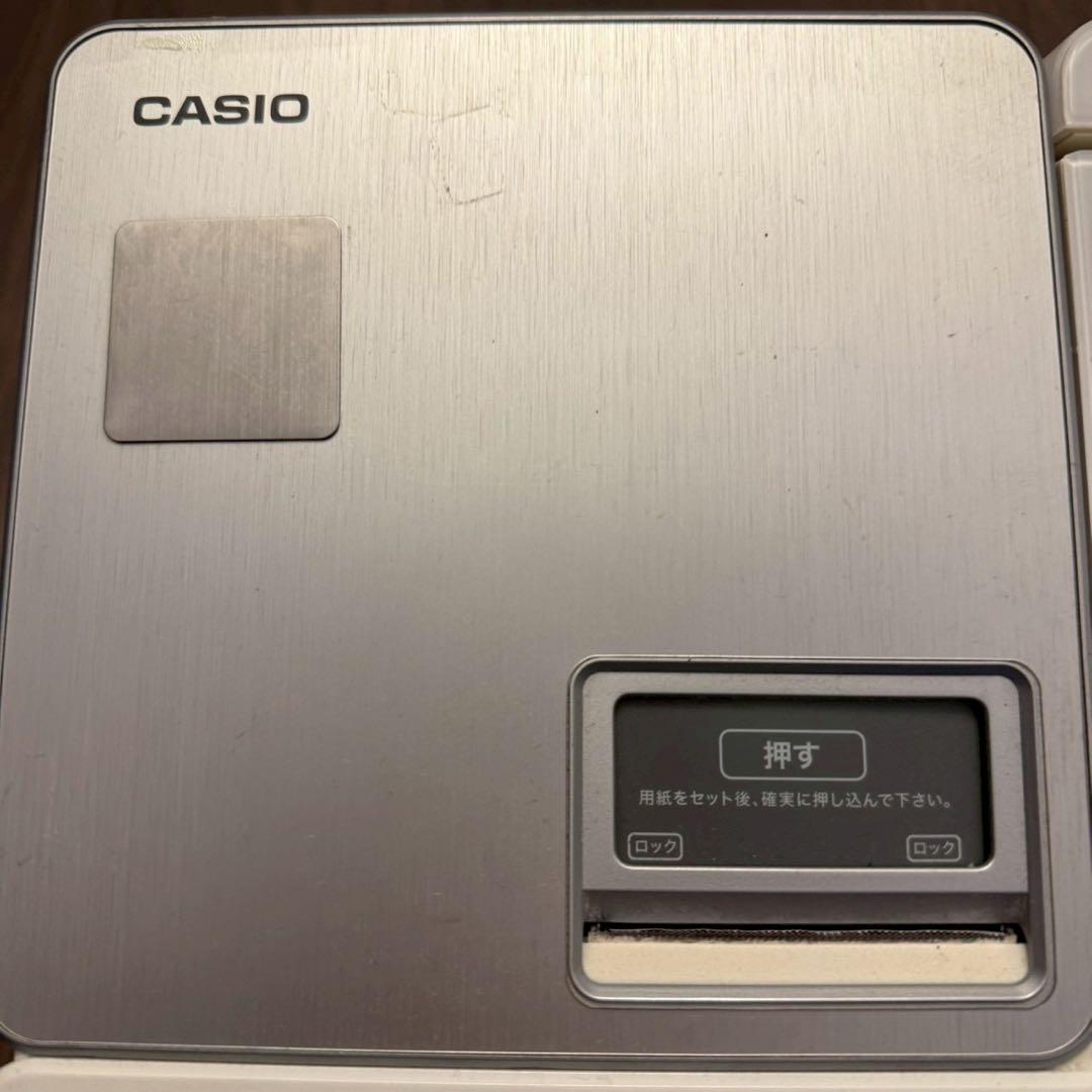 CASIO SR-C550-45WEワンタッチメニュー72種類レジスターホワイト