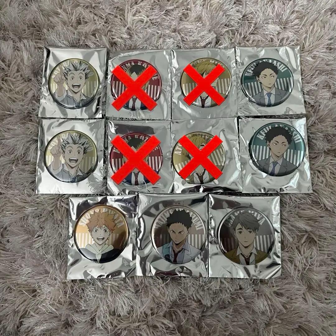 ハイキュー ナンジャタウン 缶バッジ