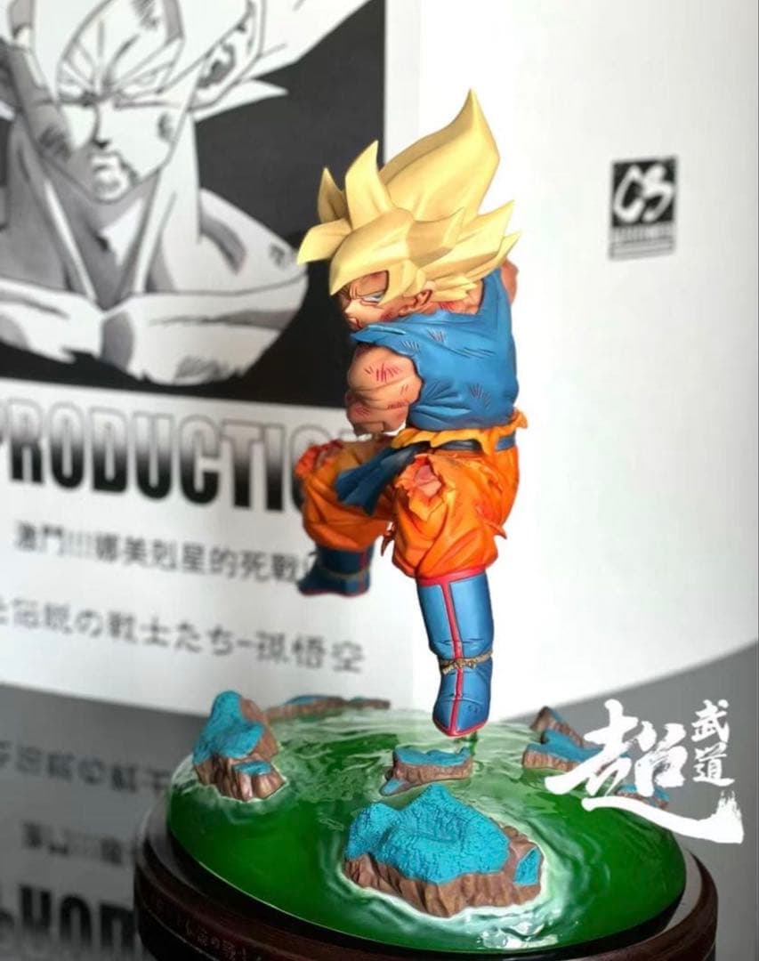 ドラゴンボール 孫悟空 ガレキ ガレージキット スタチューX③③⑥