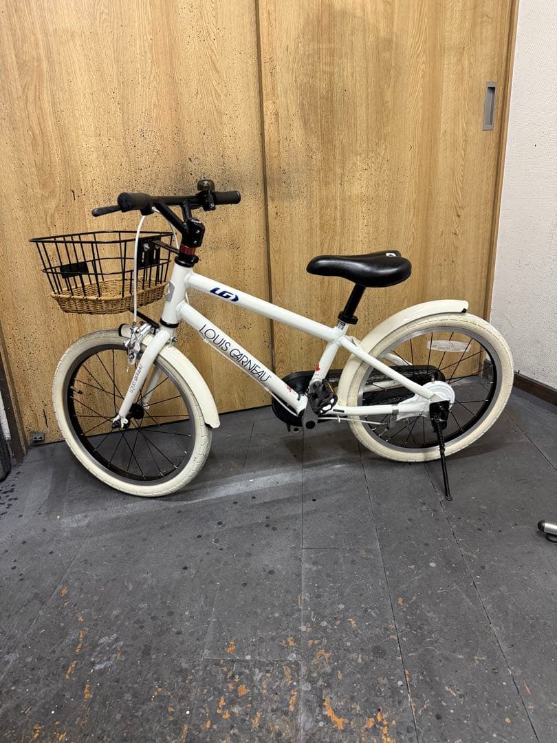 中古車　幼児用　ルイ・ガノ　アルミフレーム(軽量モデル)　18インチ　美品