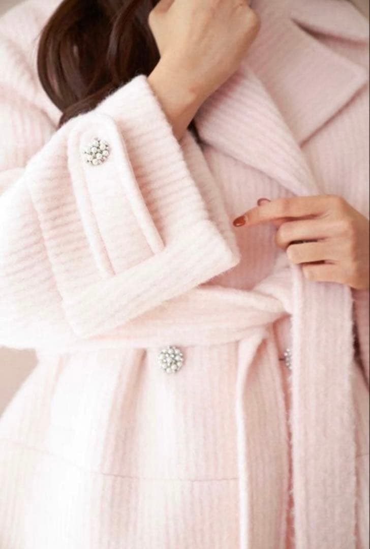 美品　herlipto Odette Wool-Blend Coat S