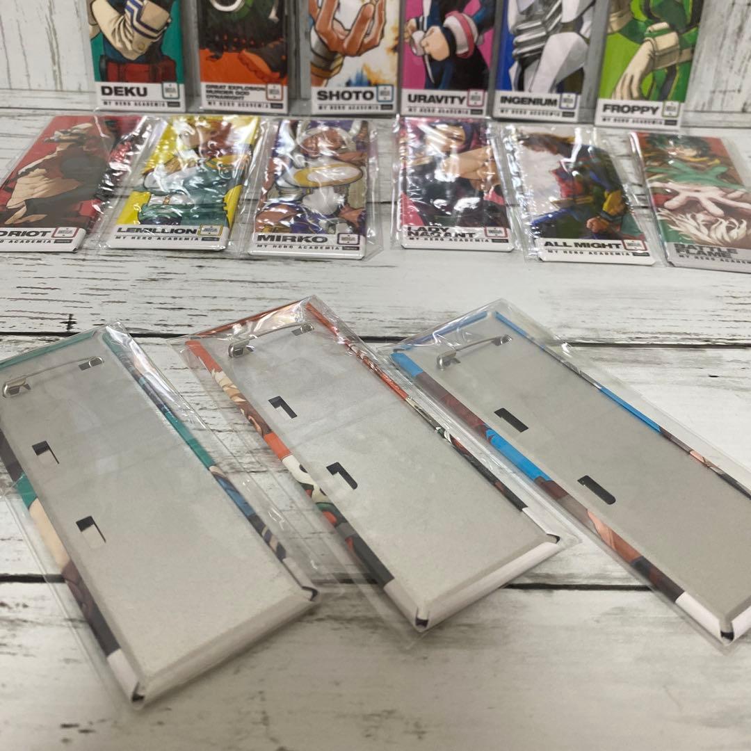 ヒロアカ 絵札缶バッジ コンプ