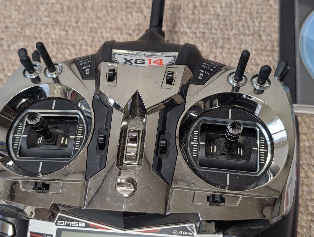 JR PROPO FORZA450 RCヘリコプター プロポXG14 ほか部品