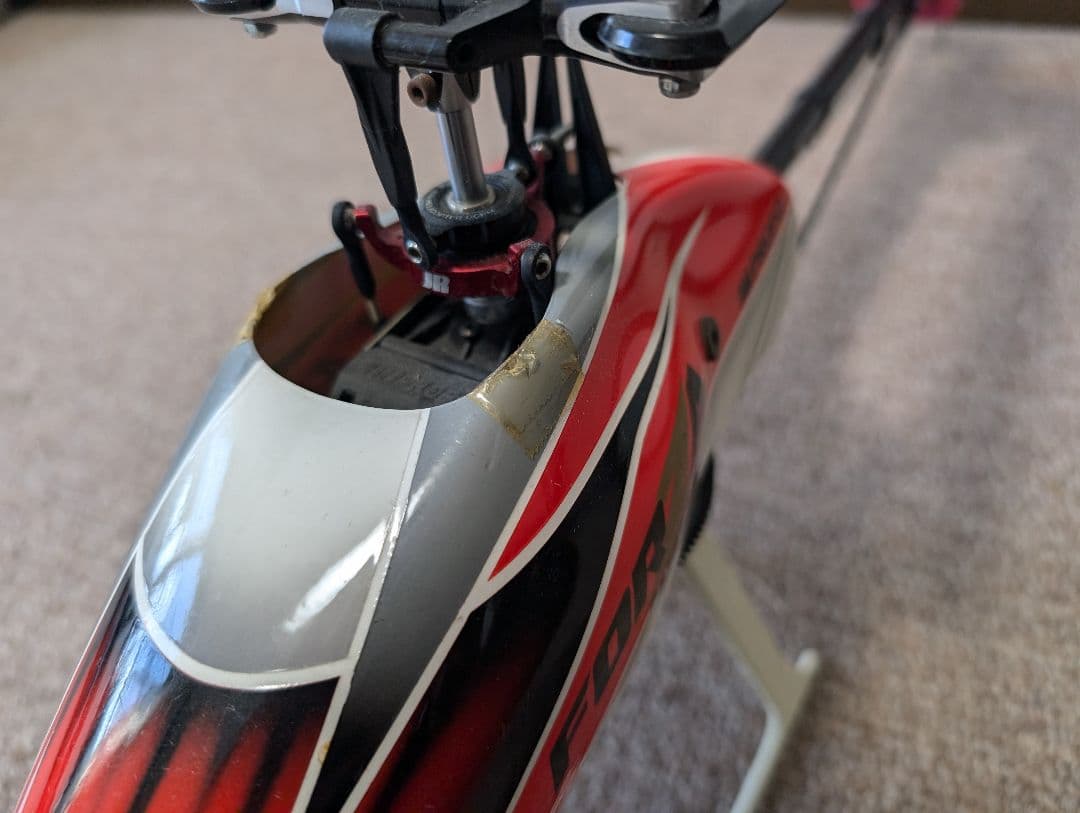 JR PROPO FORZA450 RCヘリコプター プロポXG14 ほか部品