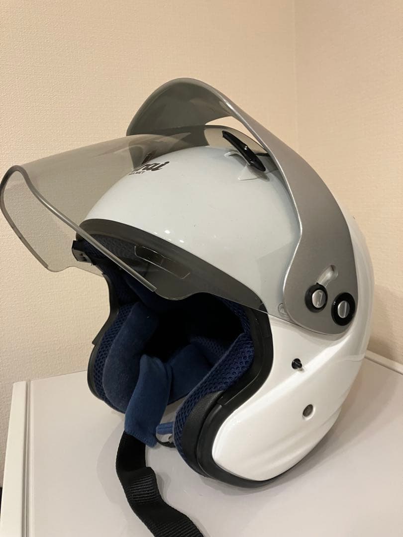 白バイ風ヘル　アライ　ヘルメット　アップタウン　美品　希少