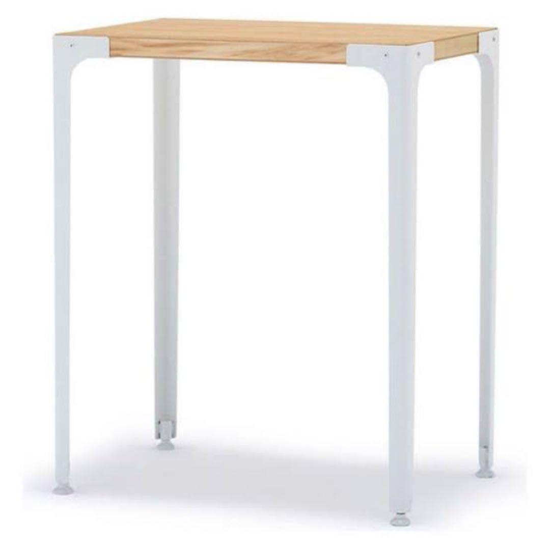 無印良品 MUJI スチール脚 木製デスク オーク材突板 廃盤 W90×D45