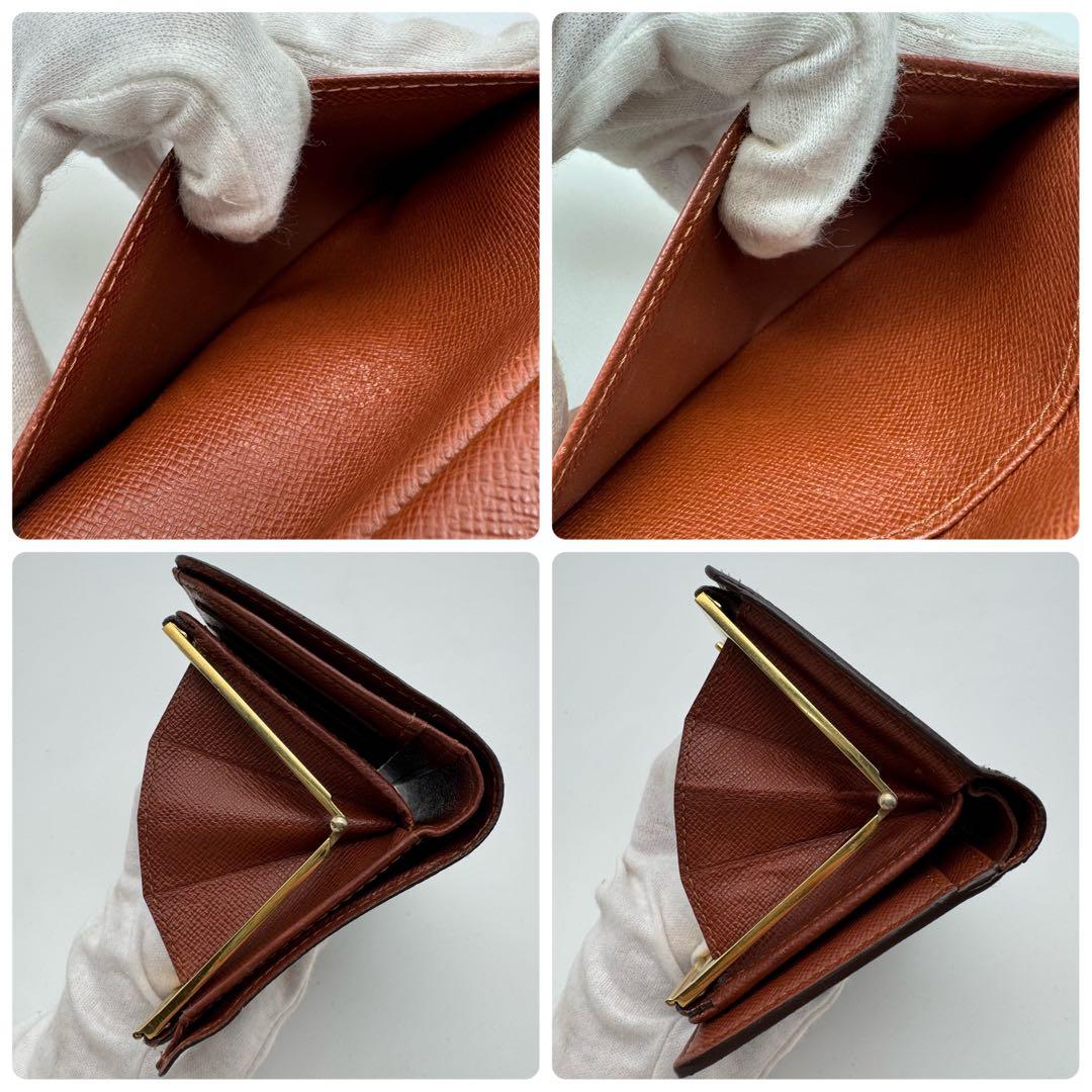 美品✨ルイヴィトン　モノグラム　ヴィエノワ　折り財布　wallet　財布