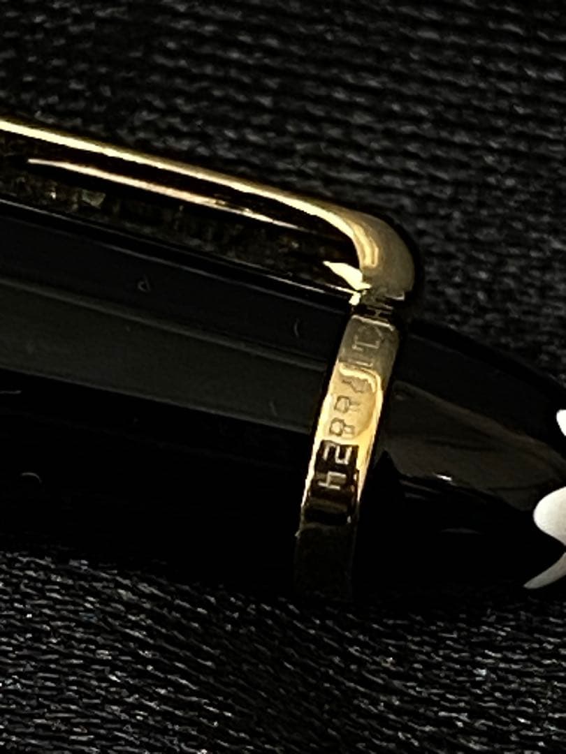 値下げレアMONT BLANC マイスターシュテュック黒 ボールペン創立50周年