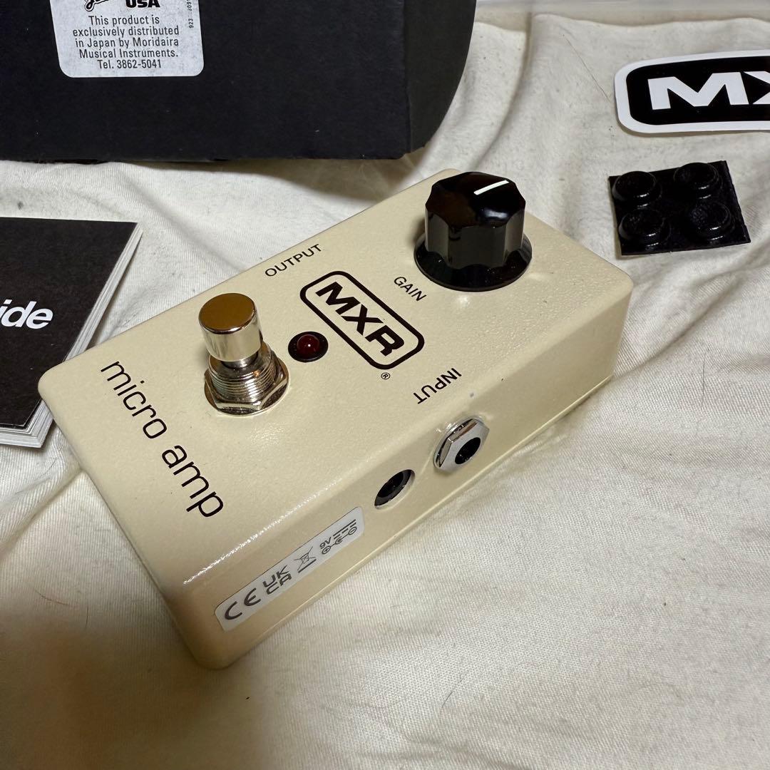 MXR Micro Amp M133 ブースター 自宅使用のみ 箱あり