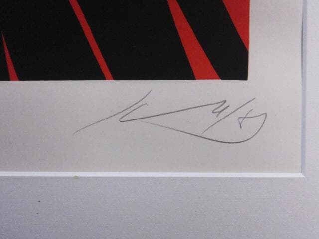 ヤノス・カス　直筆サイン『青ひげ公の城　ジュディスⅡ世』リトグラフ 1010G