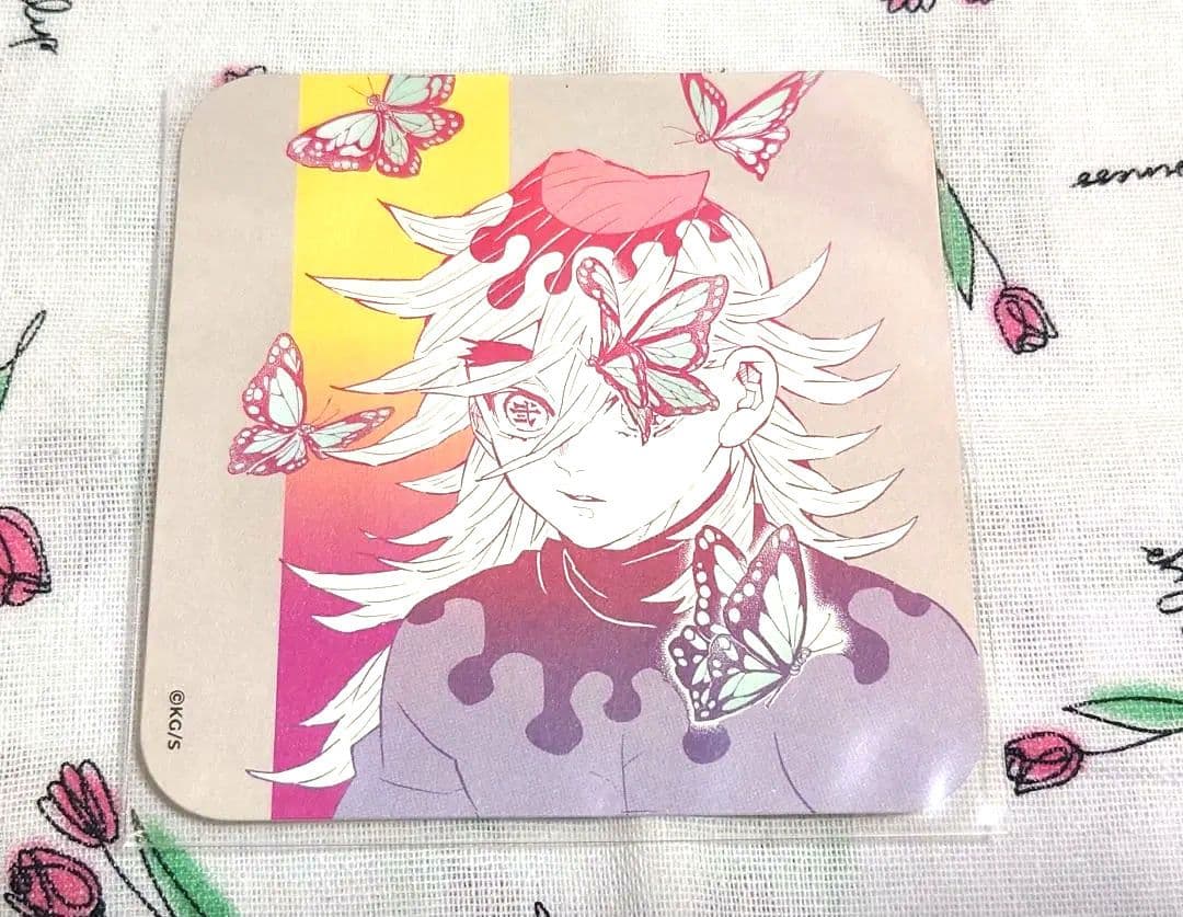 鬼滅の刃 木製 カレンダー イラストシート コースター 童磨
