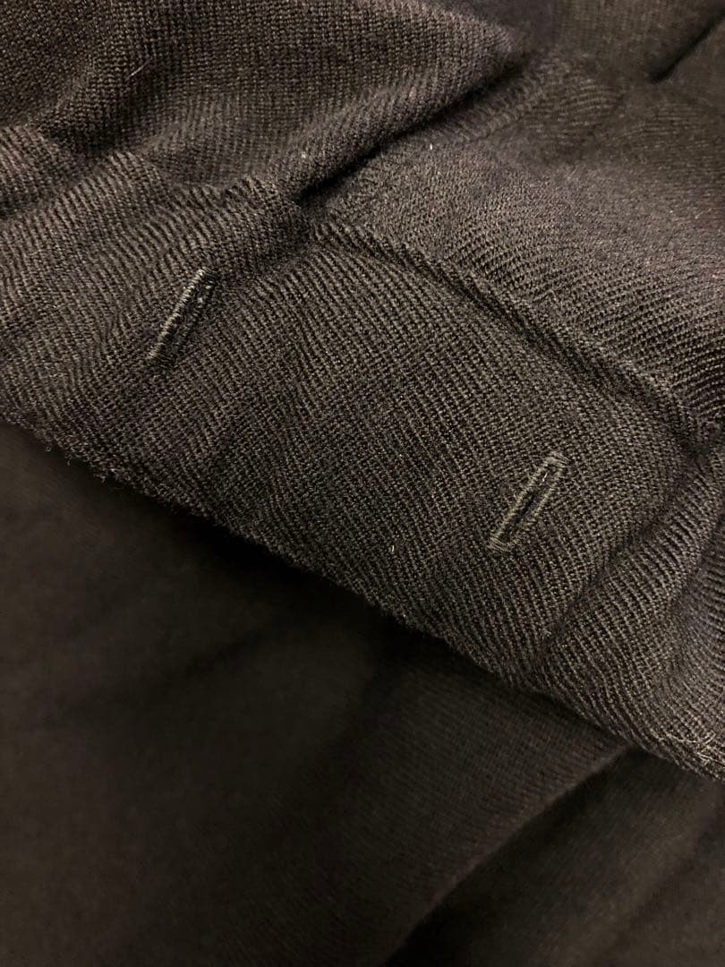 BLACK COMME des GARCONS サルエルパンツ ウールギャバ