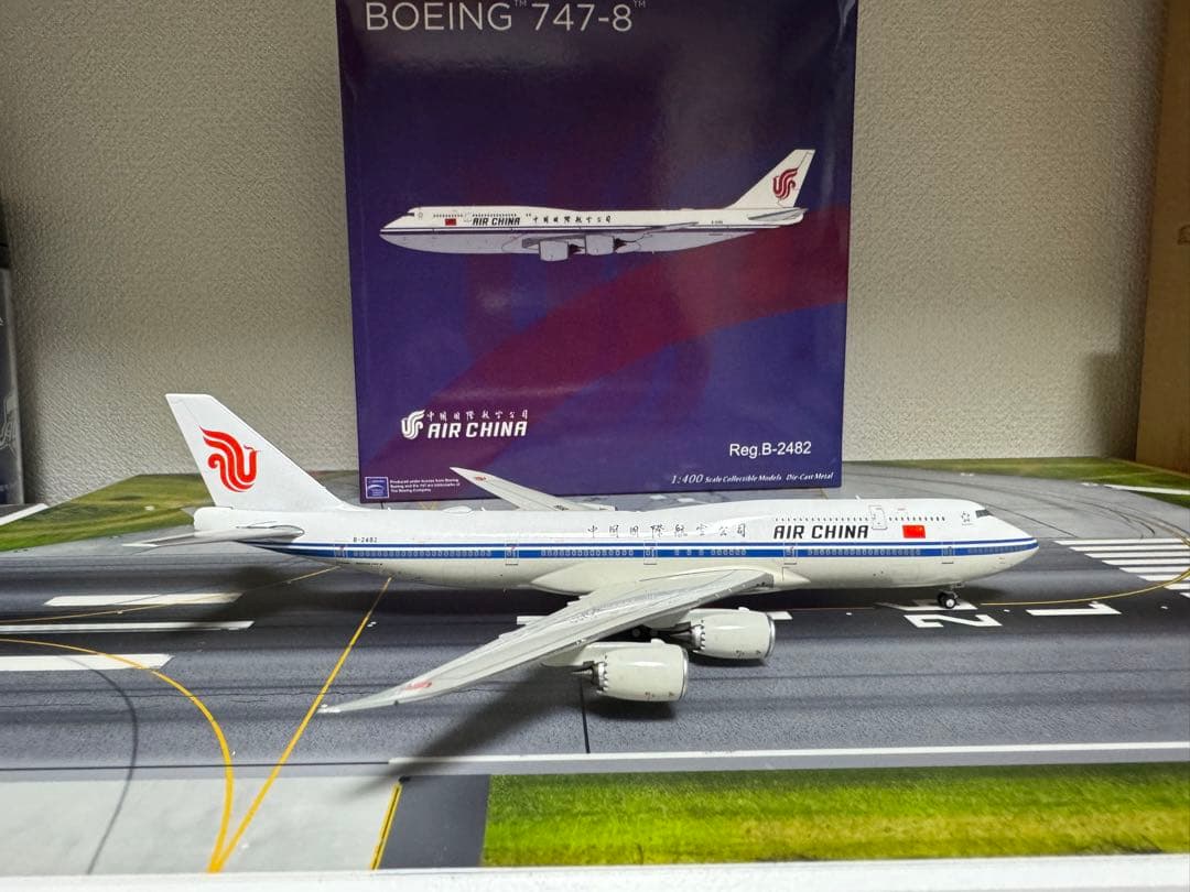 Air China 747-8 1/400 ngモデル　中国国際航空