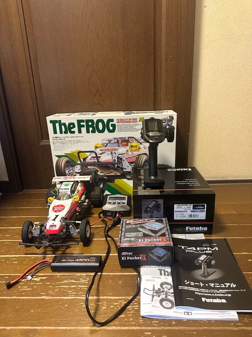 タミヤ　The FROG 電動ラジコン　マイティフロッグ　プロポセット