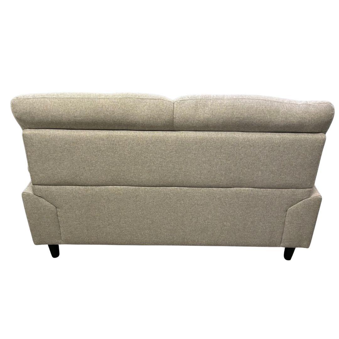 【美品】ニトリ　2人掛け布張りソファ(MK02 KD MO)　送料込み