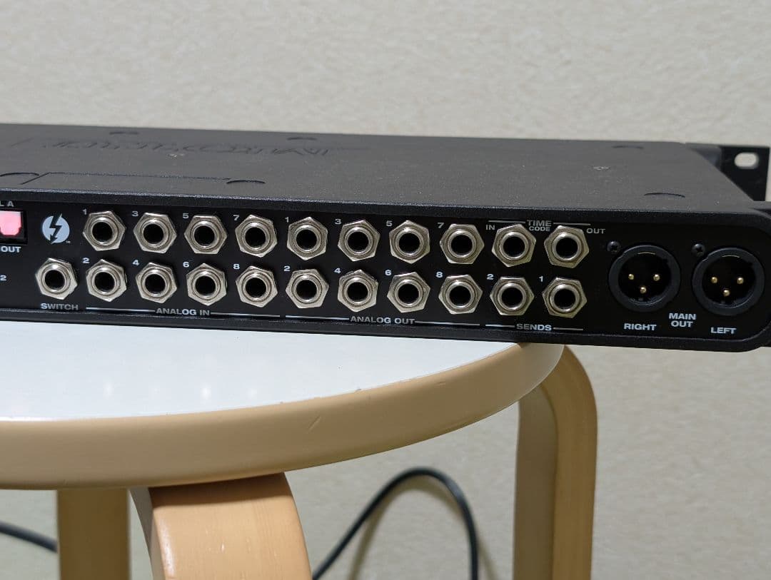 DTM・DAW MOTU 828x + steinberg TIME BASE + PD8L