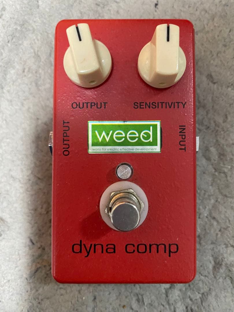 ジャンクWEED dyna comp ギターエフェクター