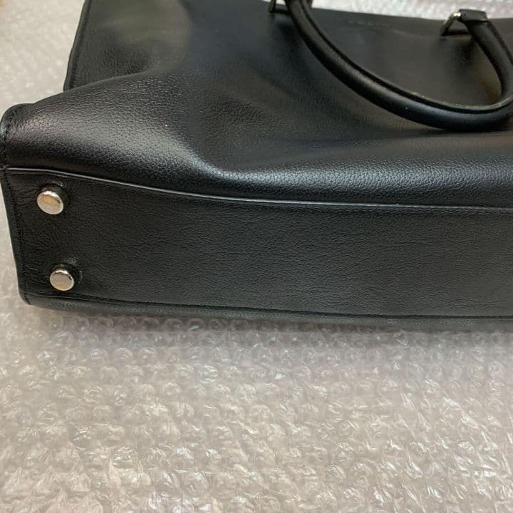 COACH　　レザー　ビジネスバッグ ブリーフケース　F73524 ブラック