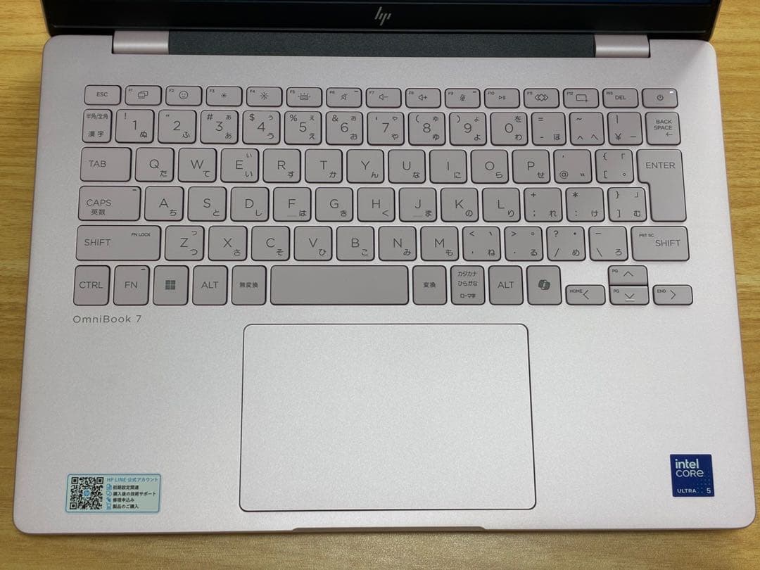 OmniBook 7 14 Core Ultra 5 225U 16GBメモリ