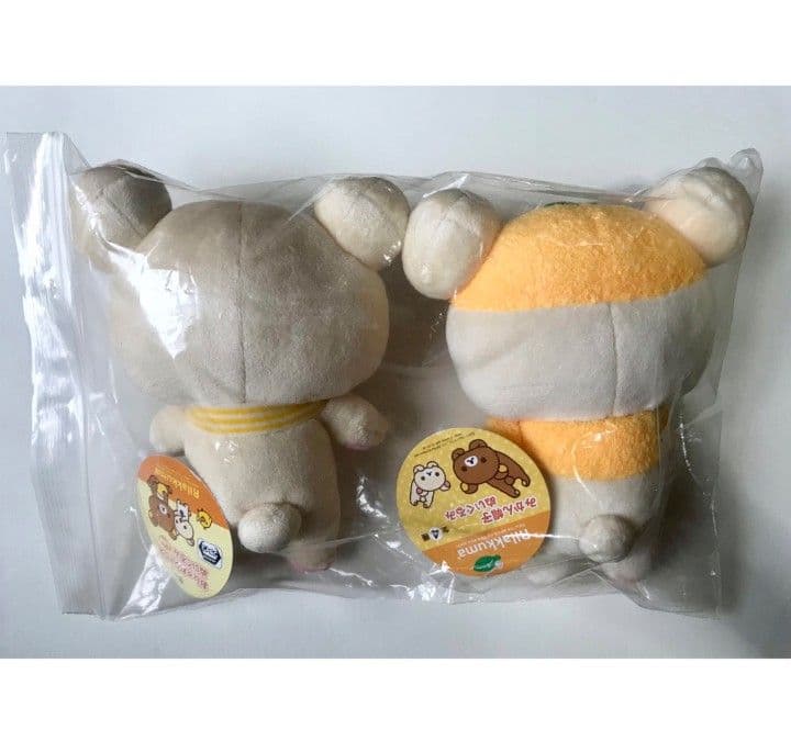 【新品】サンエックス リラックマ オレンジ ぬいぐるみ 2個セット コリラックマ