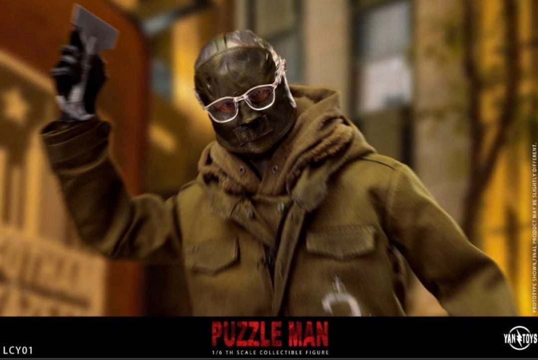 YAN TOYS 1/6リドラー　PUZZLE Man バットマン　フィギュア