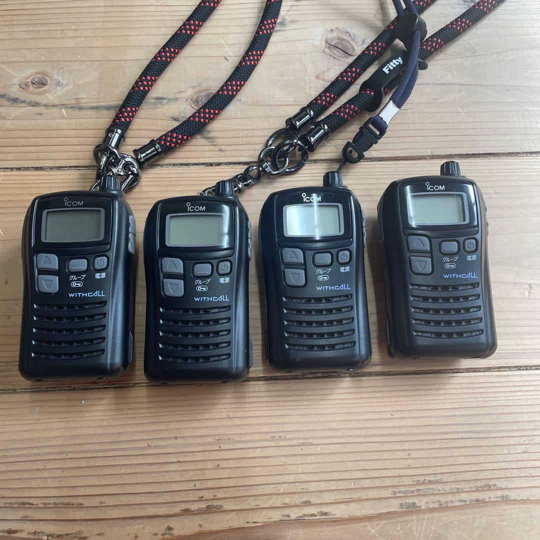 ［としこさん専用］ICOM WITHALL トランシーバー 4台セット