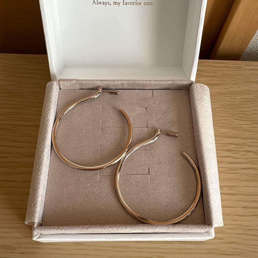 ete bijoux リグロウフープピアスＳ