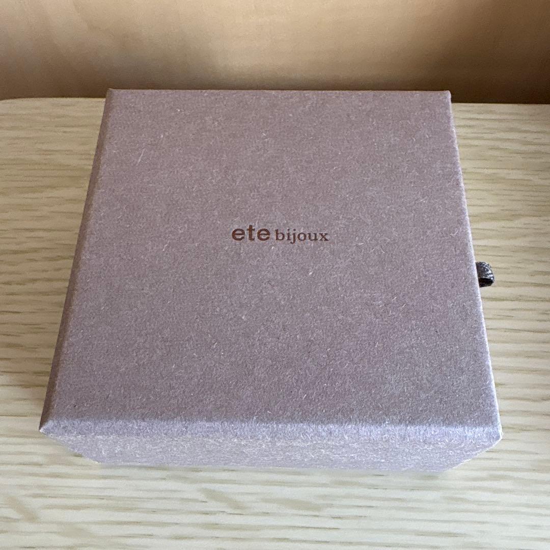 ete bijoux リグロウフープピアスＳ