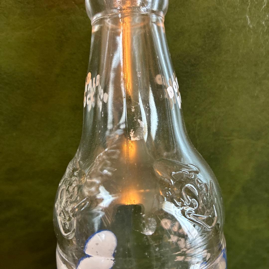 希少 50〜60's ドナルドダック ビバレッジ ガラスソーダボトル ディズニー